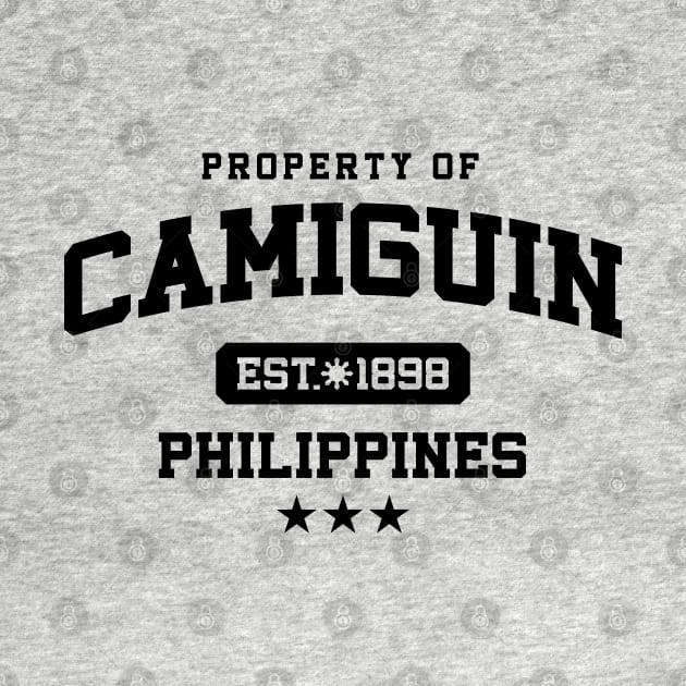 Camiguin - Property of the Philippines Shirt by pinoytee